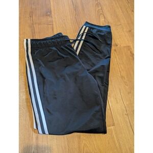 Adidas‎ Primegreen Track Pants 3-Stripe Tricot Workout Joggers Black White M